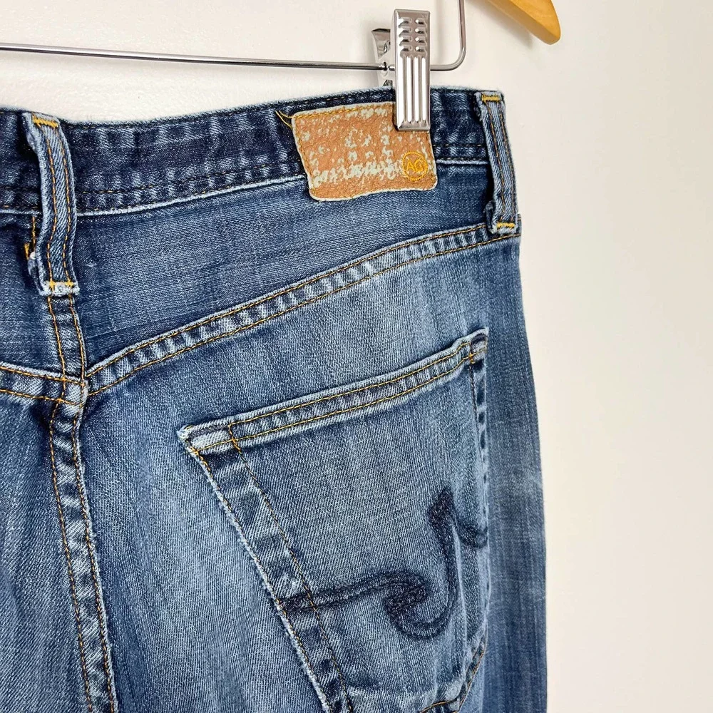 Adriano Goldschmied The Protege Straight Leg Distressed Jeans Size 32 x 32 - Picture 7 of 9